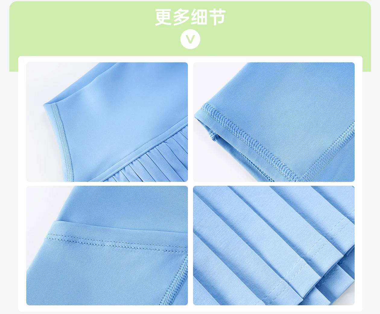 2025 SS New Cooling Elastic Fashion Pleated Skirt Double-layer Safety Three-point Sports Shorts Protecting Privacy