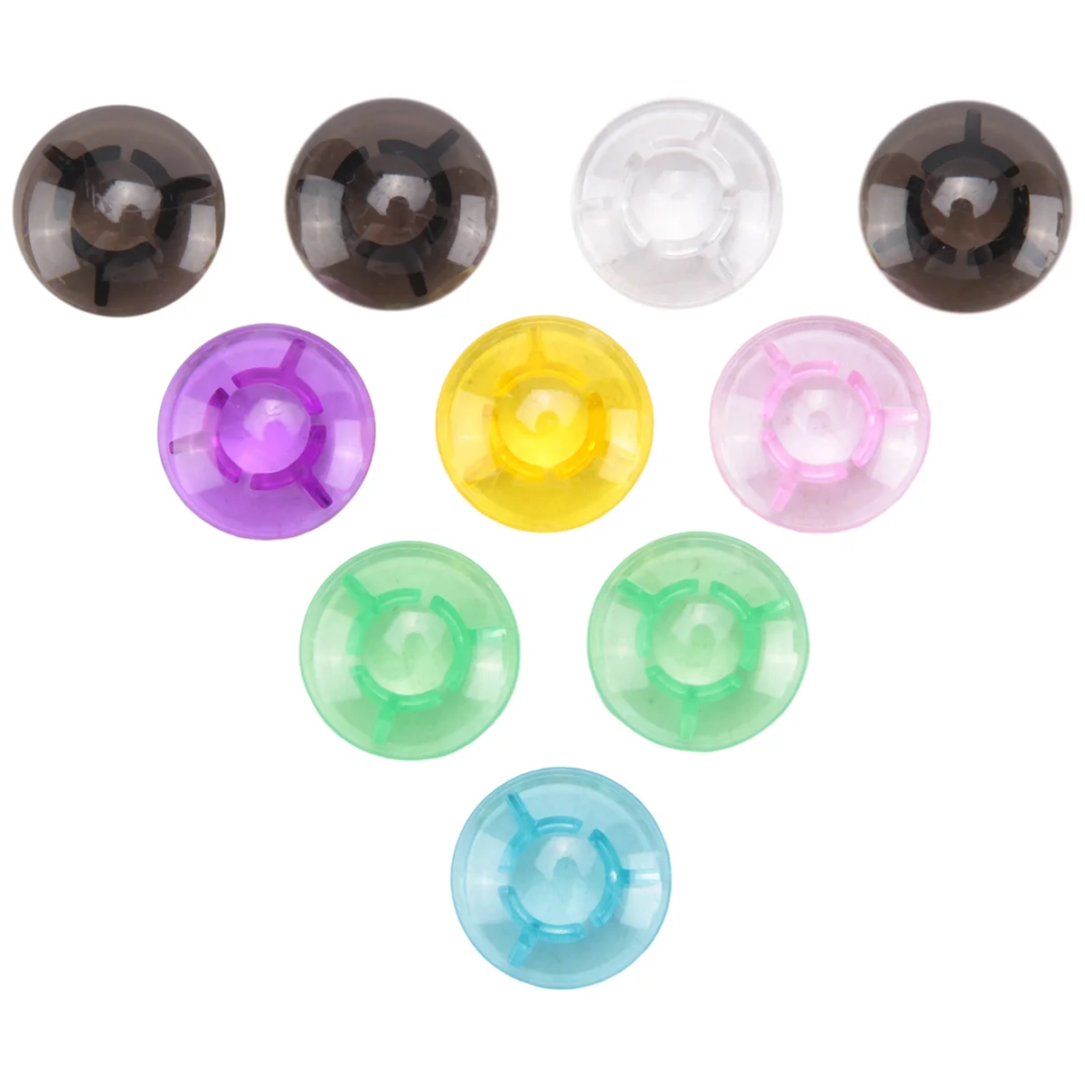 10Pcs Mushroom Guitar Effect Pedal Foot Nail CAP AmplifieRS Color Foot SwitCH Guitar Pedal Knobs Protector