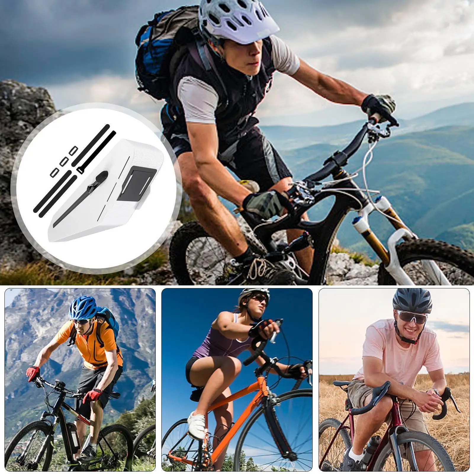 Top Bar Bike Bag Waterproof Cycling Frame Phone Storage Case Cycling Top Tube Bag For Outdoor Mountain Road Travel Commuting