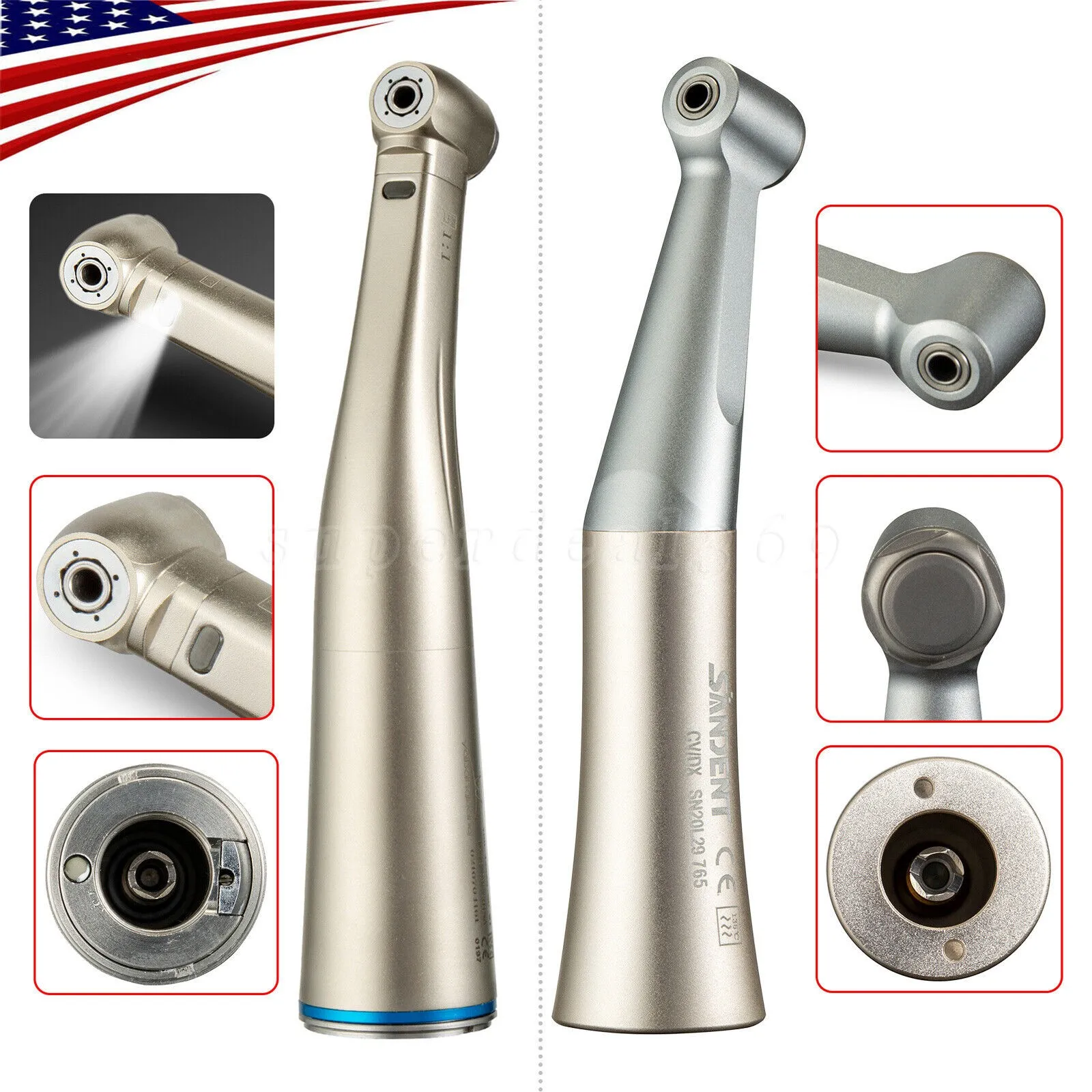 

Стоматологический (оптоволоконный телефон, внутренняя зеркальная вода), медленная низкая скорость, контрастное расстояние 1:1, подходит для NSK Style