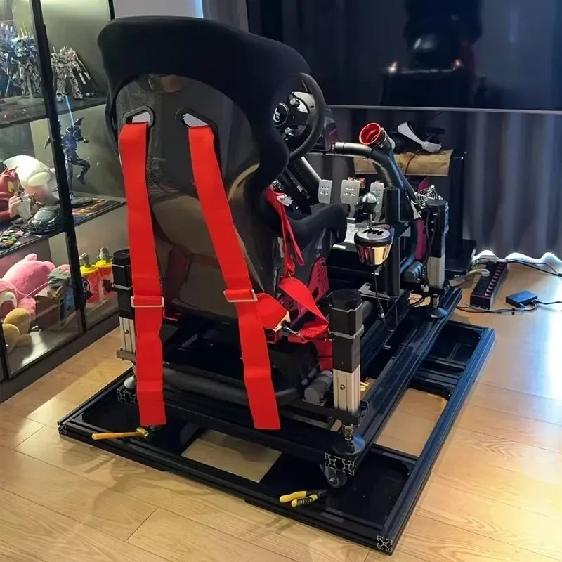 2026DIY 4DOF Motion Platform Kit 750W 50-150mm Square Cylinder with 4 in 1 MDBOX for Simtools Racing Flight Simulator Games