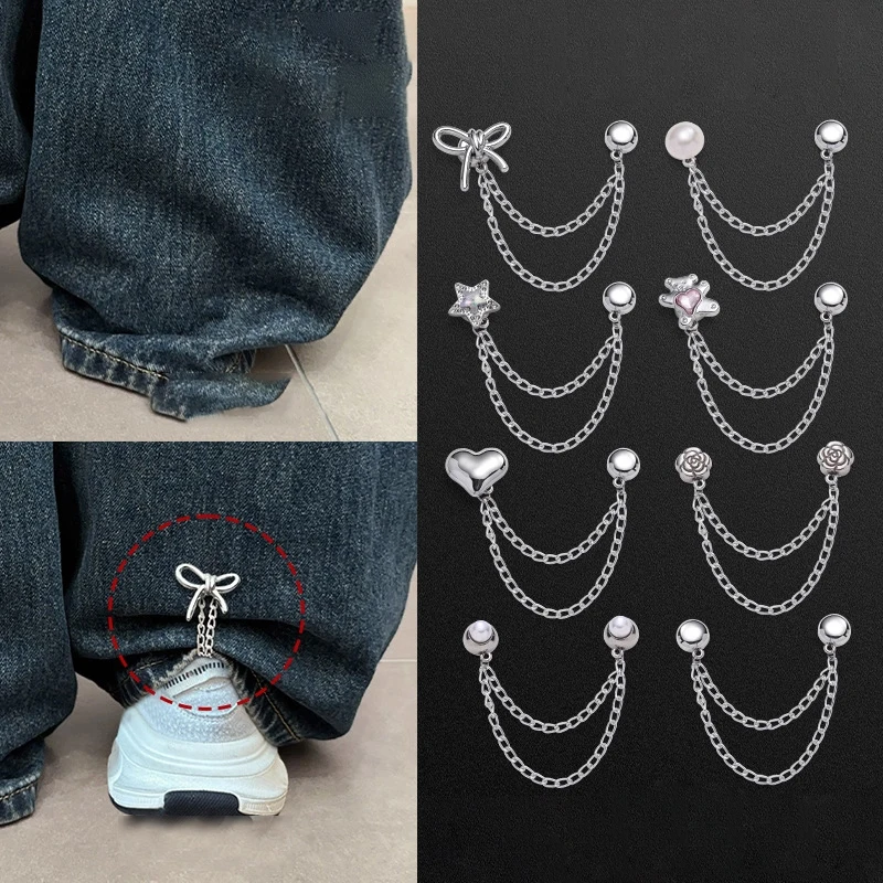 

Регулируемые зажимы для одежды с декором в виде бабочек — мгновенное укорочивание рукавов, подходят для рубашек, платьев, брюк