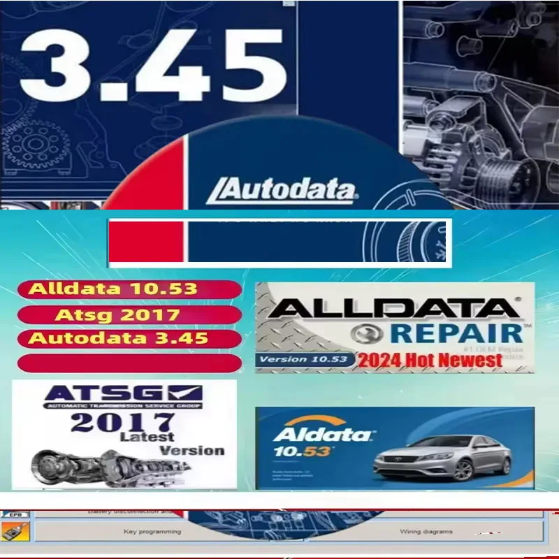 

Программное обеспечение для диагностики и ремонта автомобилей AUTODATA 3.45, многоязычное, USB, с электрическими схемами и данными на испанском, португальском, польском языках