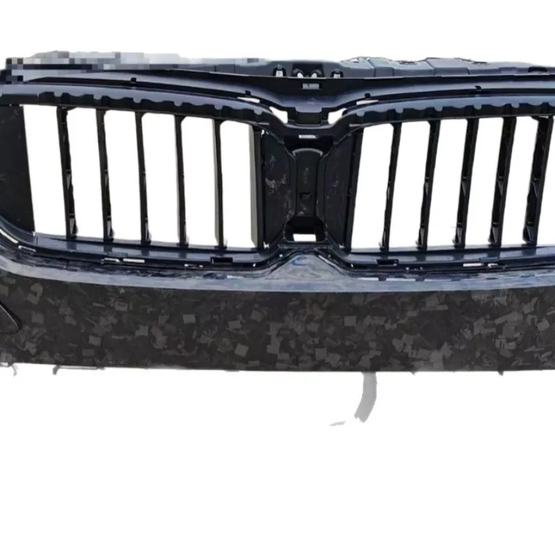 Suitable for F90 LCI late M5 carbon fiber wide body M5 front bar, can be matched with carbon fiber front lip