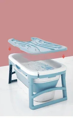 FOR 158 cm largest adult folding bathtub plastic portable bathtubs hot selling Folding Foldable folding bathtub