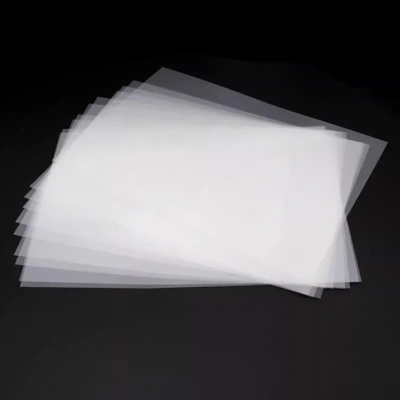 Imagem -06 - Transfer Film Paper Transparente Double-side Adesivo Adequado para Dyi Direto em T-shirts Bolsas Pet a4 a3 Dtf 100 Folhas