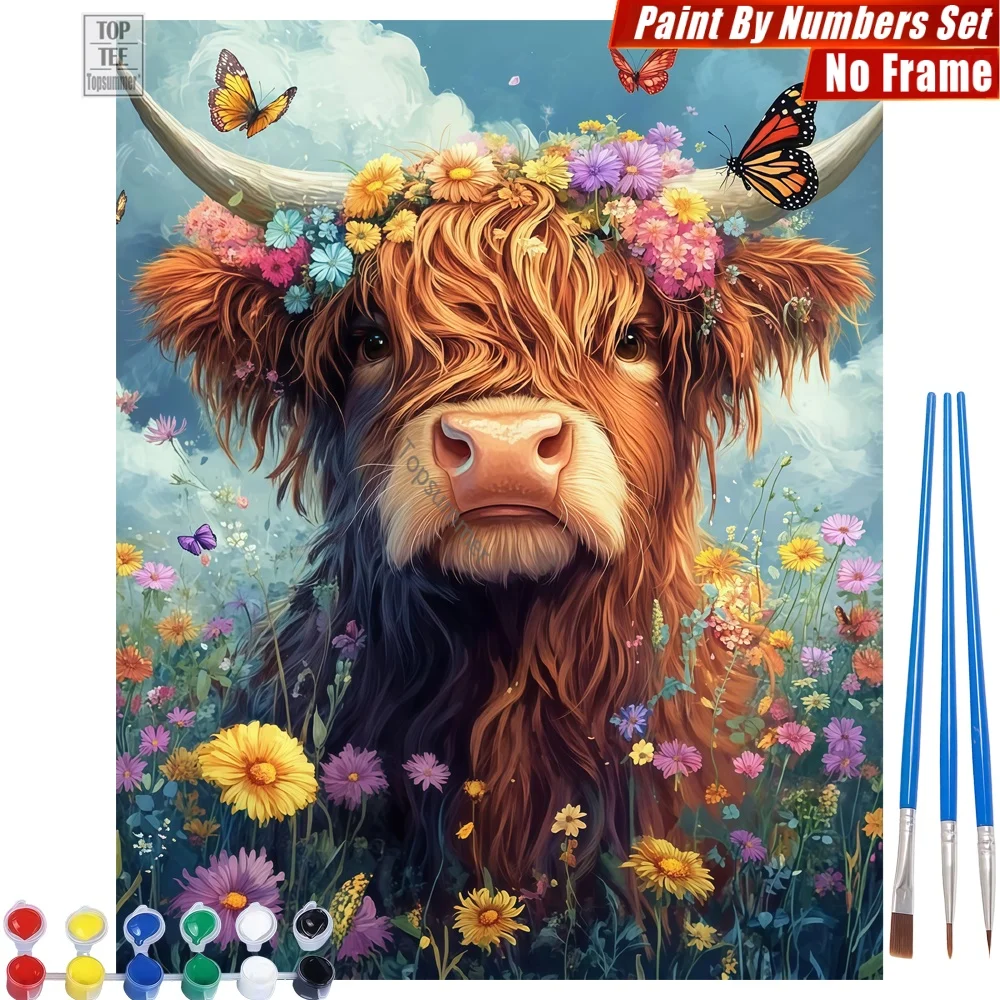 Scottish Cow Wreath…