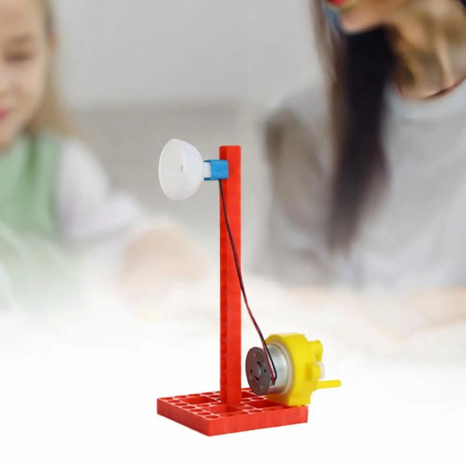 Handheld Crank Generator Detachable Compact Easy to Use Portable Physics Teaching Aid for Learning Science Physical Children