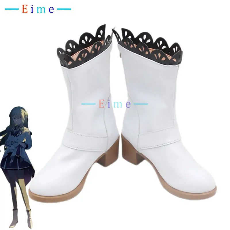 

Kusanagi Nene Cosplay Shoes Game PJSK Shoes PU Leather Shoes Halloween Carnival Boots Cosplay Props Custom Made