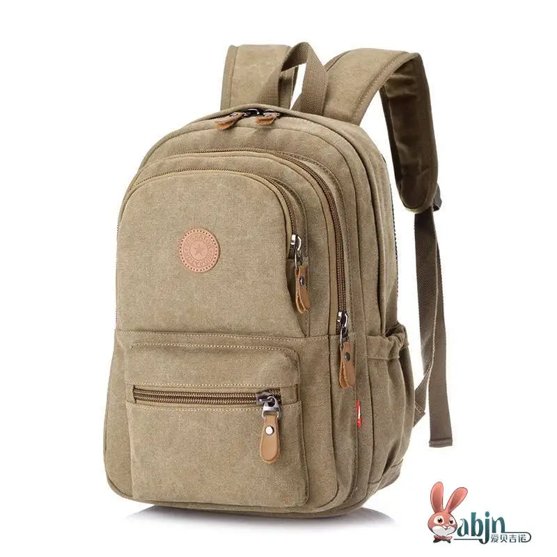 Durable Multi-Functional Canvas Tool Backpack for Men Worksite Repair Tools Bag Wear-Resistant Electrician Carpenter