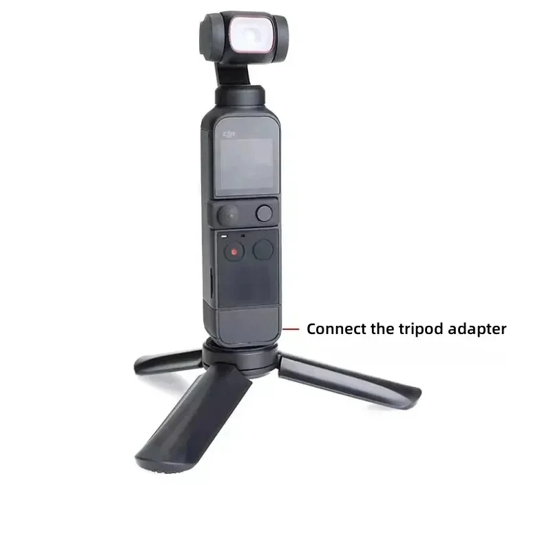 2 in 1 Front Cellphone Mount Handheld Photography Extend Adapter Tripod Bracket Set For DJI Osmo Pocket 3 Camera Accessories