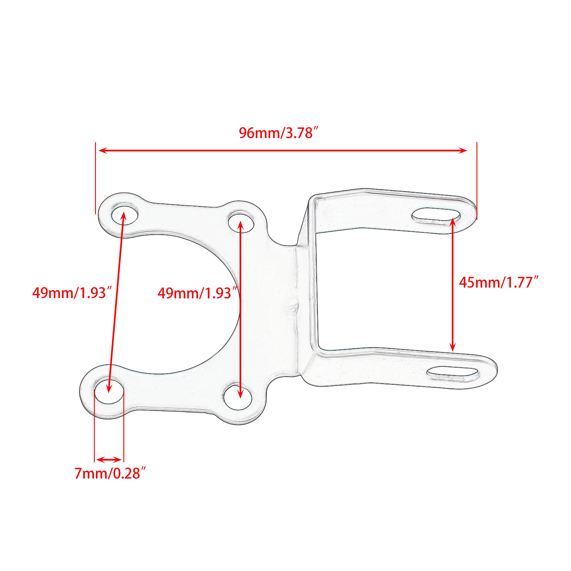 For Talaria For Surron Frame Light Bee X Motorcycle Headlight Bracket Segway X260 Ebike Support Motocross Mounting Accessories