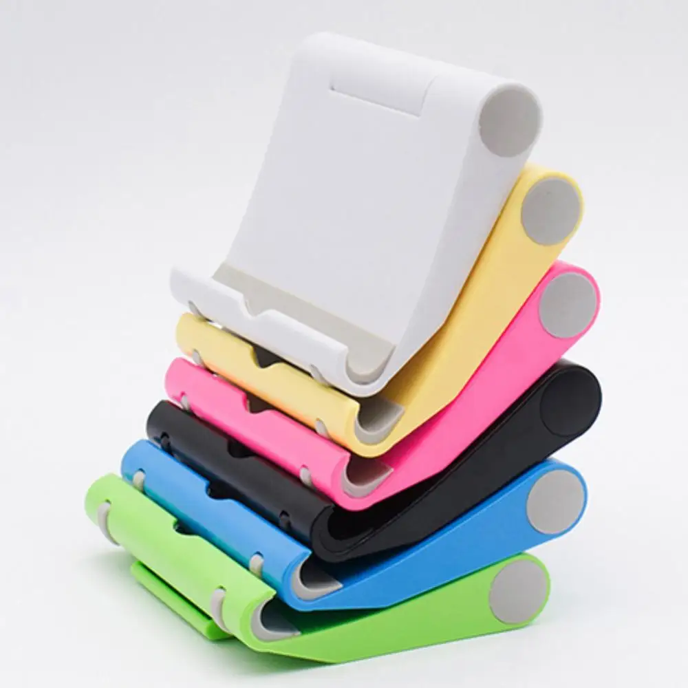 Foldable Tablet Mobile Phone Desktop Phone Stand Adjustable Multi Angle Universal Foldable Stand For iPad Tablet