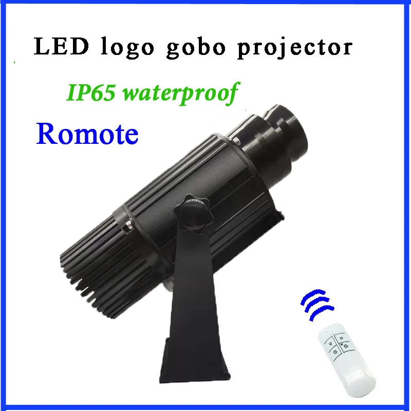 Custom Logo Projection Adevertising Light Outdoor Door Head Floor Mark 35W 60W 80W 100W Rotating Led Gobo Projector