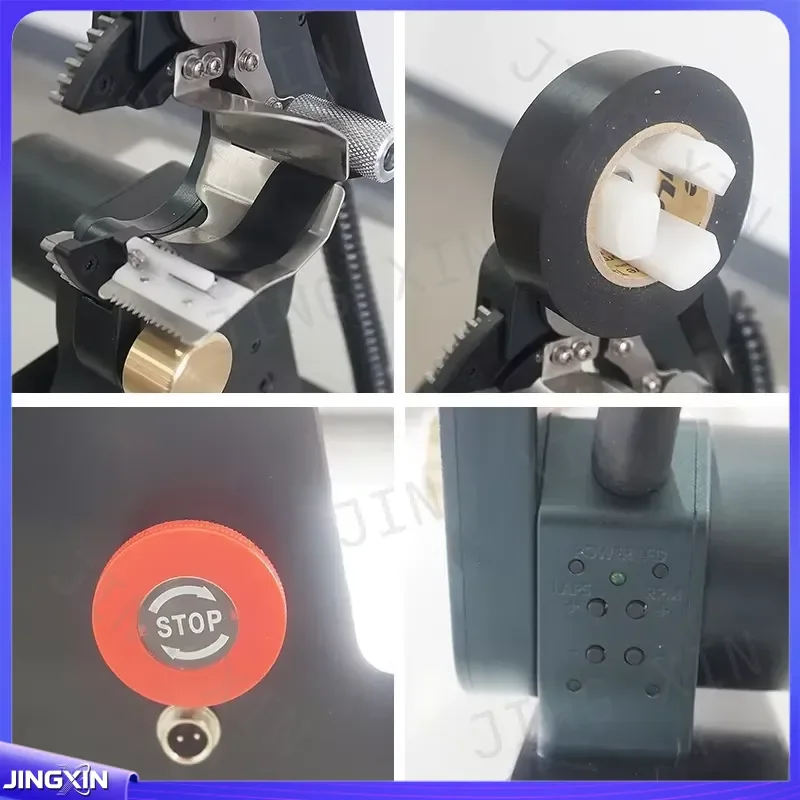 custom for AT-110 Desktop Tape Winding Machine Wire Harness PVC Glue Transparent Adhesive Rotary Wrapping Equipment Auto