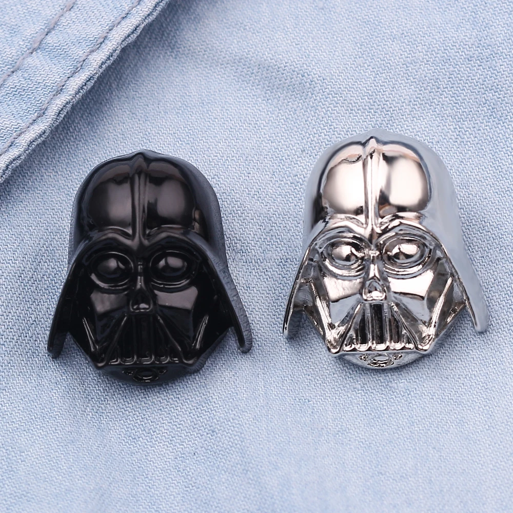 Star Wars Brooch Cosplay Darth Vader Badge Metal Brooch Jeans Jacket Lapel Pin Fashion Jewelry Decoration Accessories Gifts