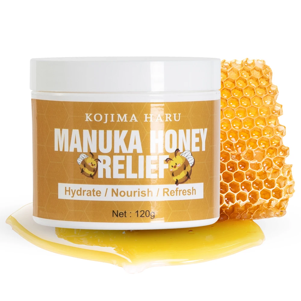 

120g/4.233oz Manuka Honey Firming Lotion Moisturizing Body And Face Cream For Dry Skin, For Women And Men Daily Skin Care