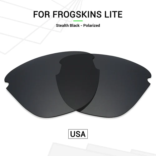 Lentes de repuesto polarizadas SNARK para gafas de sol Oakley Frogskins Lite OO9374 - Múltiples opciones