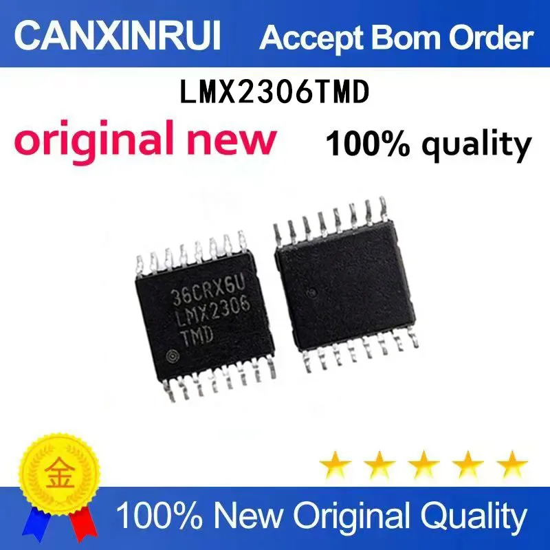 (5-100 Pieces) New original LMX2306TMD LMX2306TM RF frequency synthesizer TSSOP-16 package