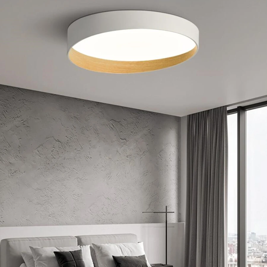 

Minimalis Ceiling Lamp Interior Lighting Fixtures LED Pendant Lights Ironware Acrylic Nordic Modern Lamp For Bedroom Living Room