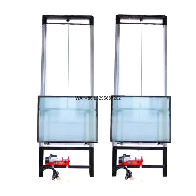

AC Power Roofing Ladder Hoist Shingle Elevator for Glass Window
