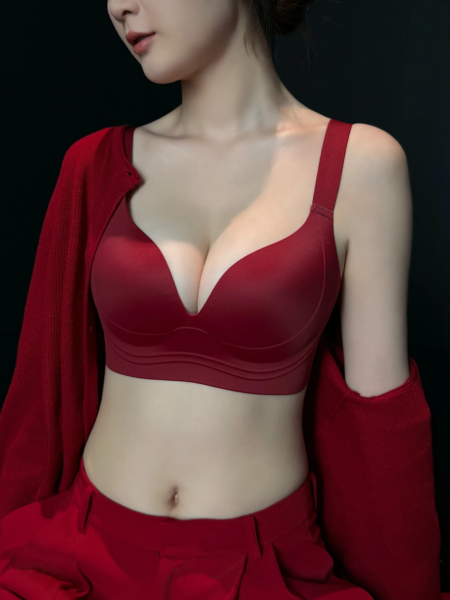 sujetador-fino-ajustable-para-mujer-sin-costuras-transpirable-inalambrico-antideslizante-rojo-cobertura-completa-top-r