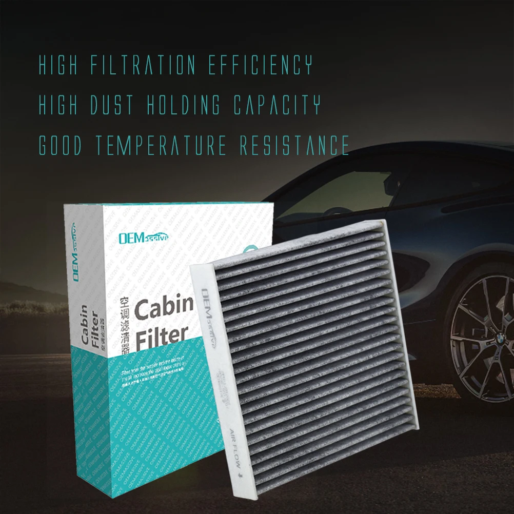 Car Pollen Cabin Air Conditioning Filter Activated Carbon For Honda City Civic X CR-Z Fit 3 4 HR-V Insight 2011 2012 2013 2014