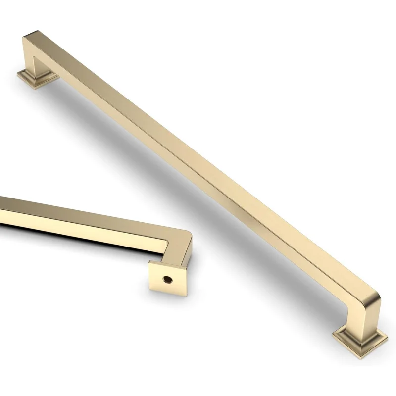 10 12.6 Inch(320mm) Brushed Brass Kitchen Cabinet Handles, Pulls  Hardware Cupboard Drawer P