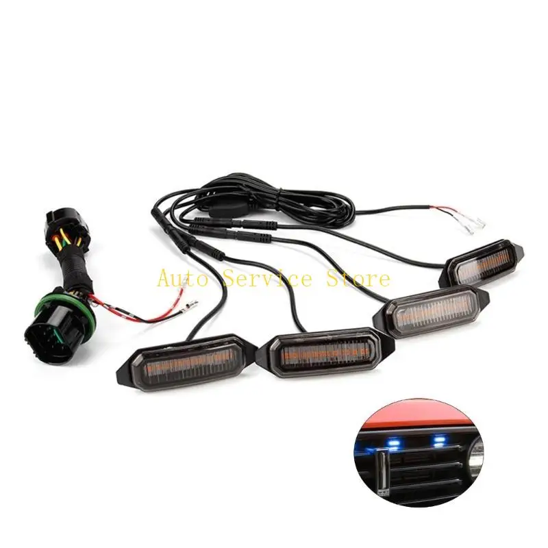 462A Car Truck StrobesLED Flashing Light for Tank300 Grill Hazard Caution Lamp Light