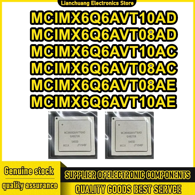 

MCIMX6Q6AVT10AD MCIMX6Q6AVT08AD MCIMX6Q6AVT10AC MCIMX6Q6AVT08AC MCIMX6Q6AVT08AE MCIMX6Q6AVT10AE BAG IC chipset New in stock