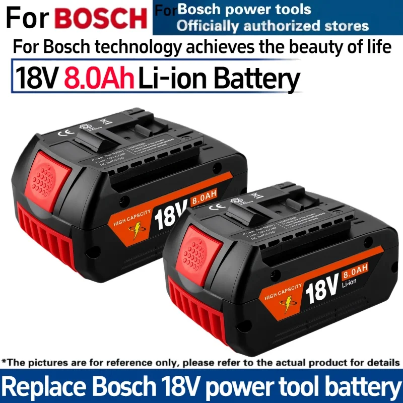 

Original 100% for BOSCH 18V Battery Rechargeable Battery for BOSCH Battery 18V 6.0AH Existing Tool Rechargeable Battery+Charger
