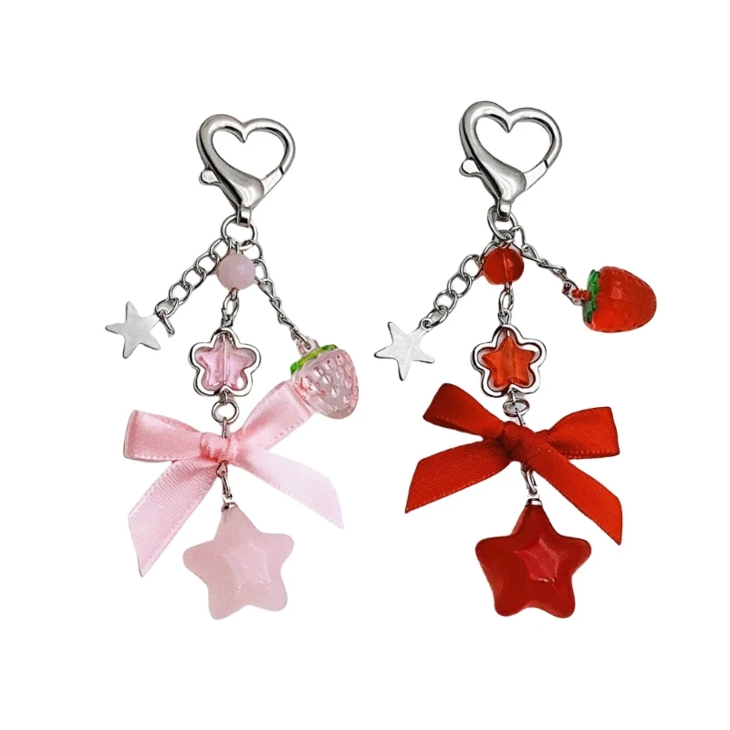 

Key Accessory Strawberry Key Pendant Key Holder Present for Fashion Lover Dropshipping