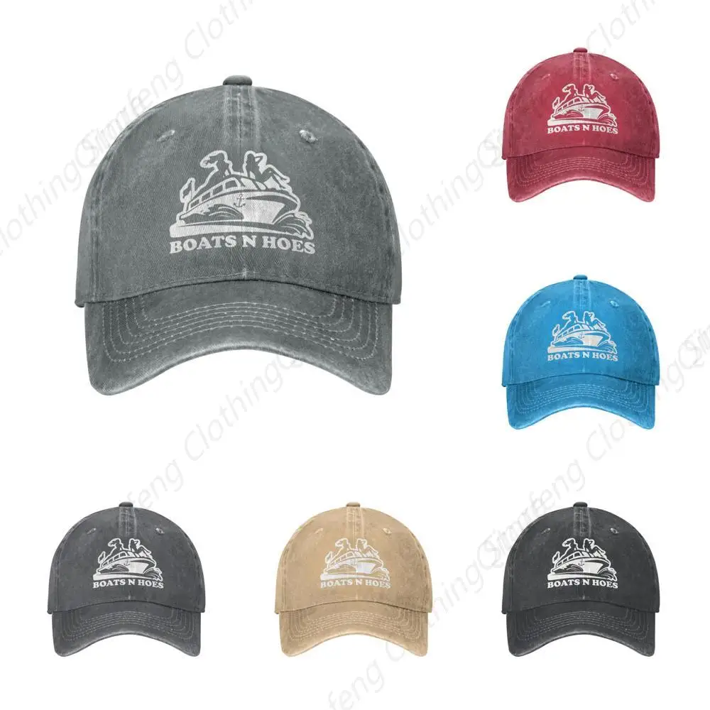 

Boats Denim Trucker Hat Baseball Cap for Men Or Women Cowboy Gray