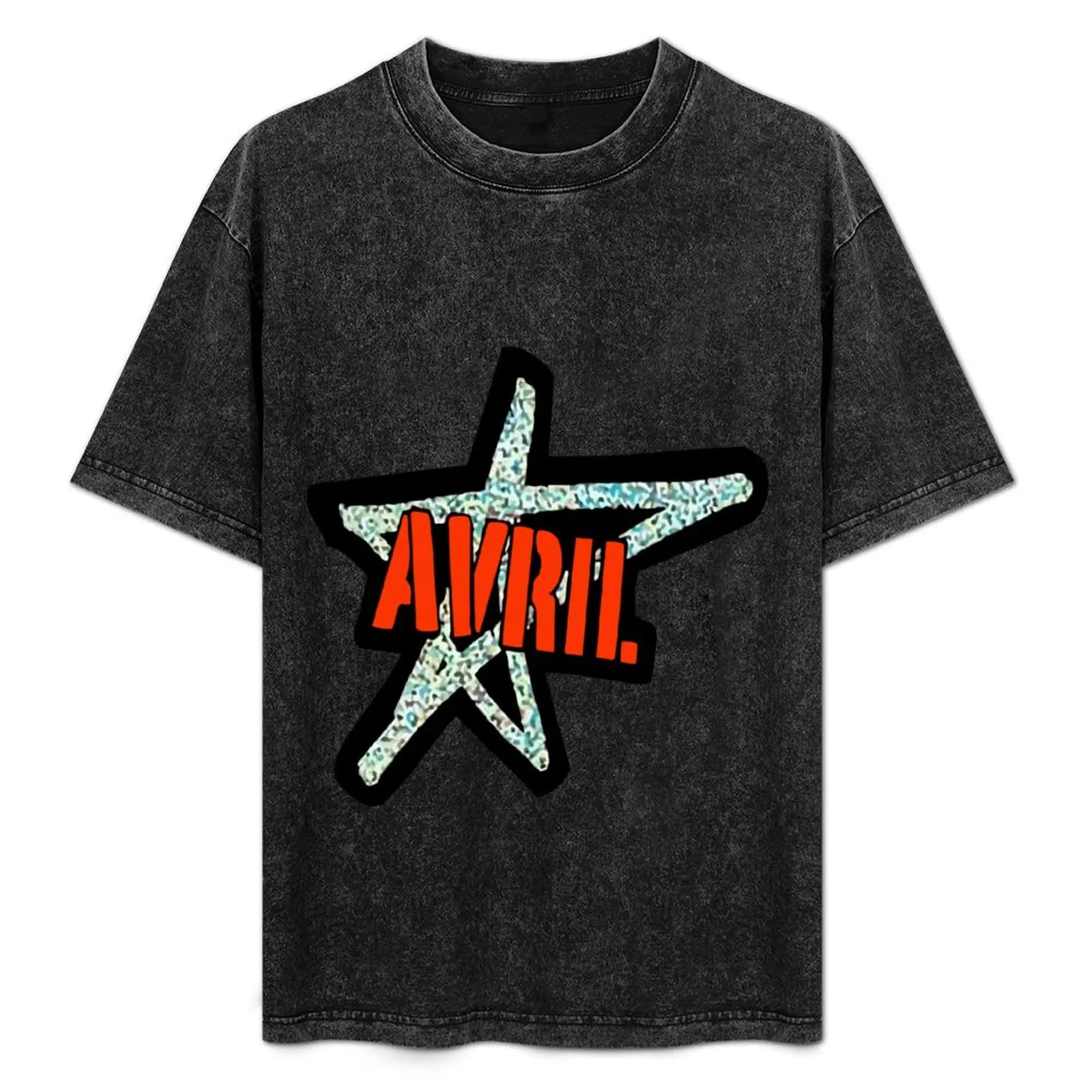 

Avril Lavigne Logo Comfort T-Shirt Fashion Print Casual Short Sleeve