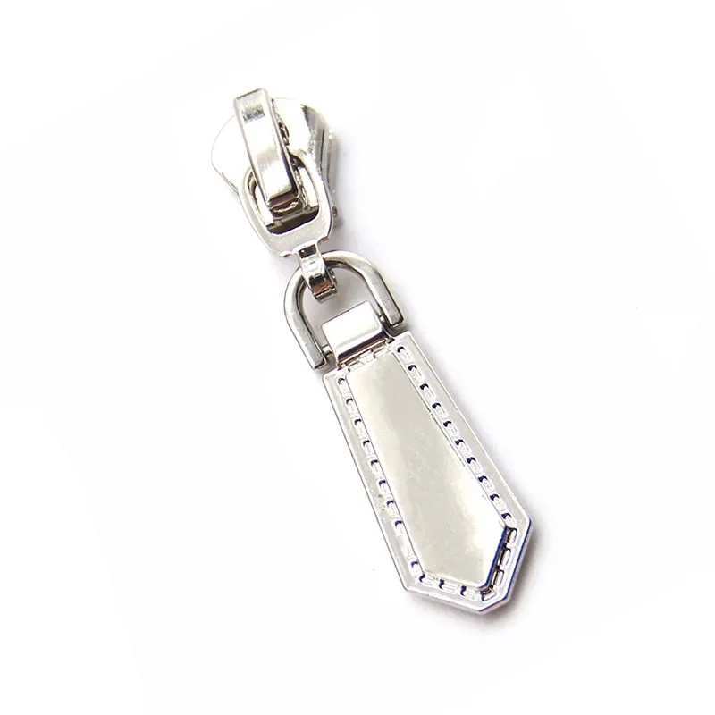 10/20 Stück 5 # Dekorativer Reißverschluss-Abzieher-Schieber für Metall, Nylon, Harz, Reißverschlüsse, Kleidung, Tasche, Gepäck, Reißverschlusskopf, Nähen, Cursors, Zubehör