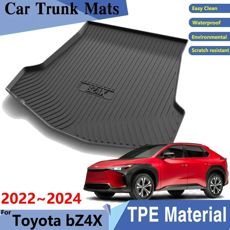 

Car Trunk Mat TPE Material for Toyota bZ4X Accessories 2023 2022 2024 Scratch Proof Car Cargo Tray Trunk Rear Pads Accessories