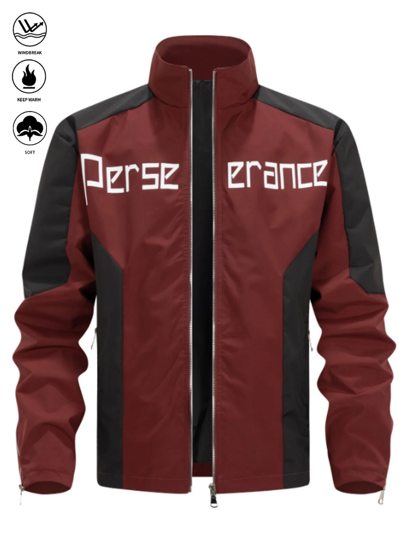 

Men's Outdoor Casual Flight Suit Jacket Spring Autumn Thin Loose Versatile Trendy Patchwork Sports