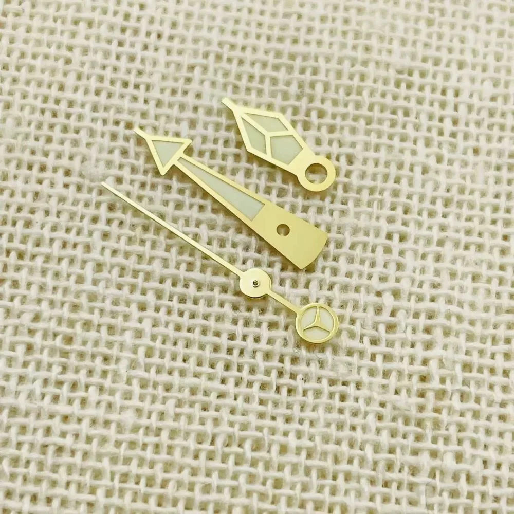 ساعة يد حركة مع مضيئة باللون الأخضر مناسبة لساعة حركة NH35 NH36 أجزاء إصلاح تناسب مؤشر الغوص المعدل NH36