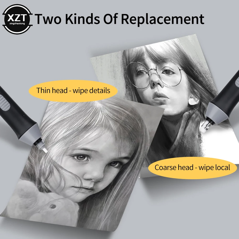 Skizze Bleistift Elektrische Radiergummi Kunst Radiergummi Mit Refill Elektrische Radiergummi Schule Schreibwaren Schreib Korrektur