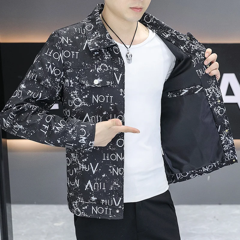 

Мужской повседневный воротник на весну и осень Jaet 2025 New Sle Youth Высококачественное волокно из полиэстера 90% Другое Материал 0% Long Sve