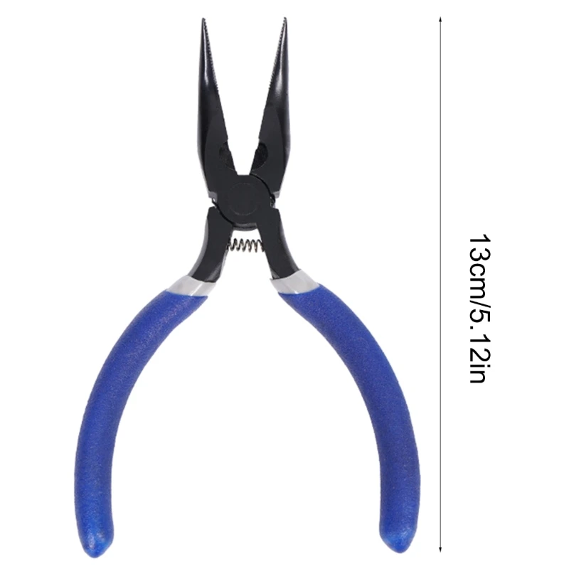 Jewelry Making Pliers Ergonomic Curved Nose Plier Metal Jewellery Plier for Beading and Crafts Multifunctional Pliers