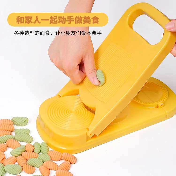 Multifunctional Rubbing Noodles Fish Fish Tools Pasta Dumpling Set Baby Supplementary Food Mould Hemp Food Washboard