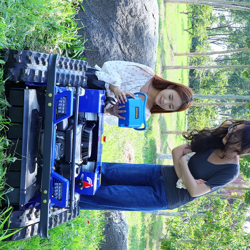 Cingolato tosaerba telecomandato personalizzato, robot tosaerba telecomandato senza fili a quattro tempi