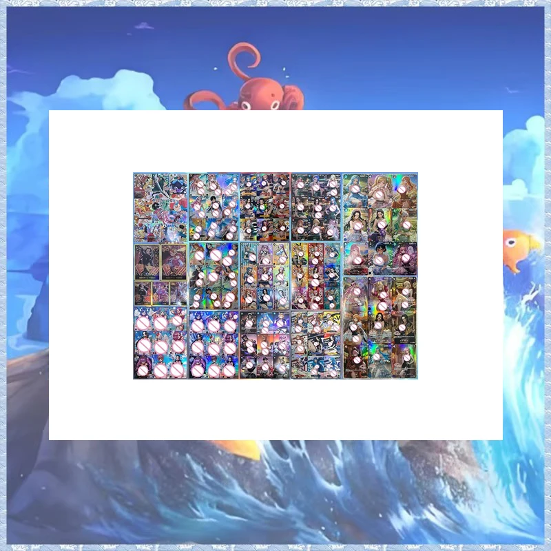 Anime ONE PIECE DIY ACG Ulti Kozuki Hiyori Bonney Hancock Reiju Perona Rebecca Yamato Sammelkarten Geburtstagsgeschenk Spielzeug