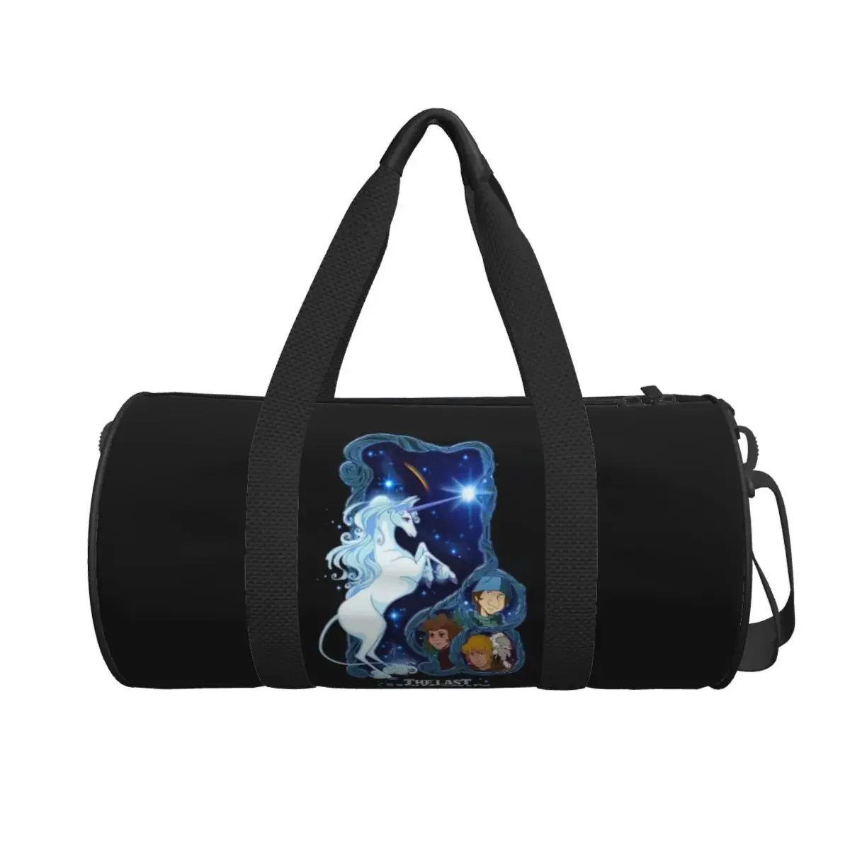 The Last Unicorn Large Duffle Gym Bag Multi-Functional Duffle Travel Bags Handbags Fitness bag