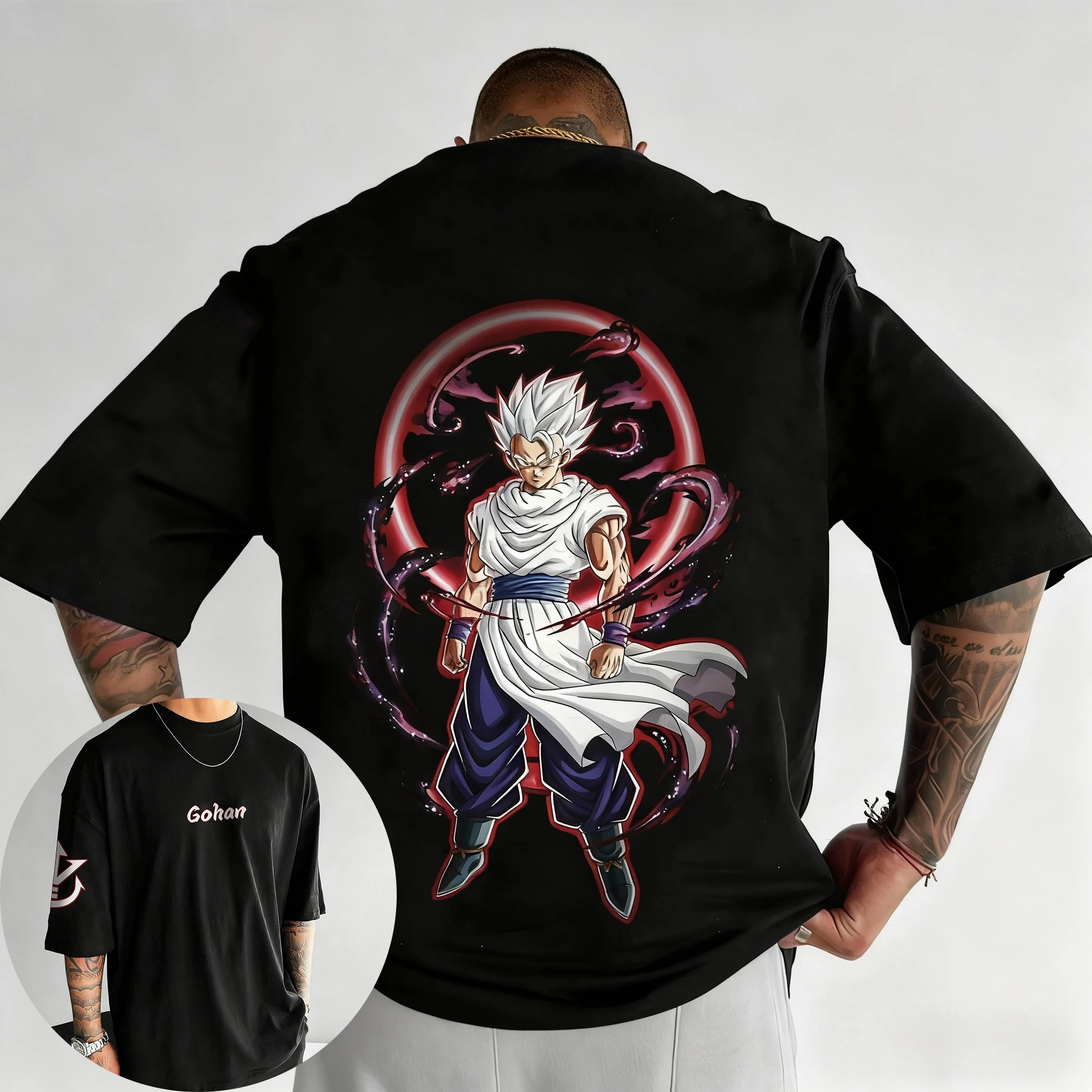 20-26 sommer Heißer-verkauf Neue Anime Dragon Ball Serie T-shirt 3D Mode Kurzen ärmeln Rundhals Casual straße Atmungsaktive Top