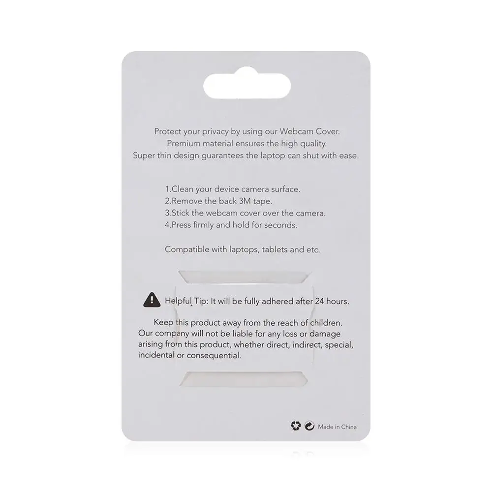 

Plastic Shield Shutter Camera Sticker Camera Cover Privacy Security Webcam Cover For Laptop for Phone Tablet Computer iPad