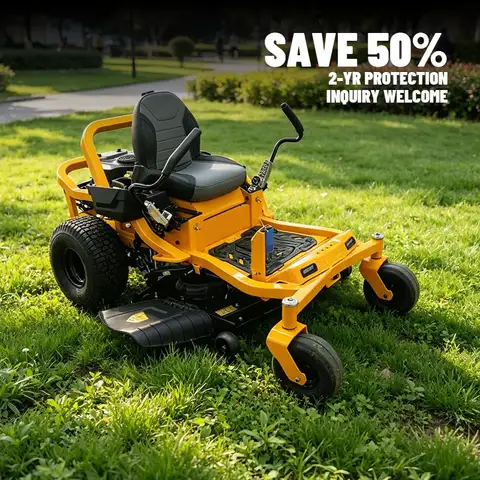 High Power Xero Turn Ride On Lawn Mower Kenover Riding Lawn Mower A/C & Hot Truck Riding Lawn Mower