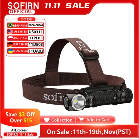 SP40 LED Headlamp Sofirn