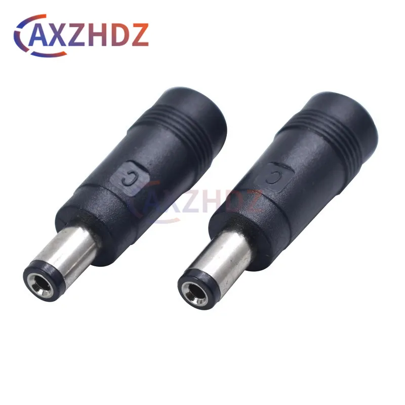5-10PCS 5.5*2.1mm Turn To Male 5.5*2.5mm Connector For DC Power Adapter Connector Plug Conversion Head Jack Female Socket